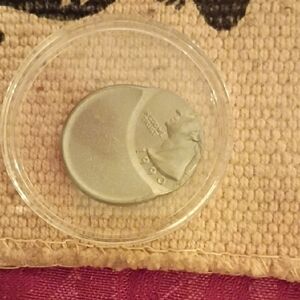 1990 Major ERROR Proof Quarter w/ visible date Eagle & Motto